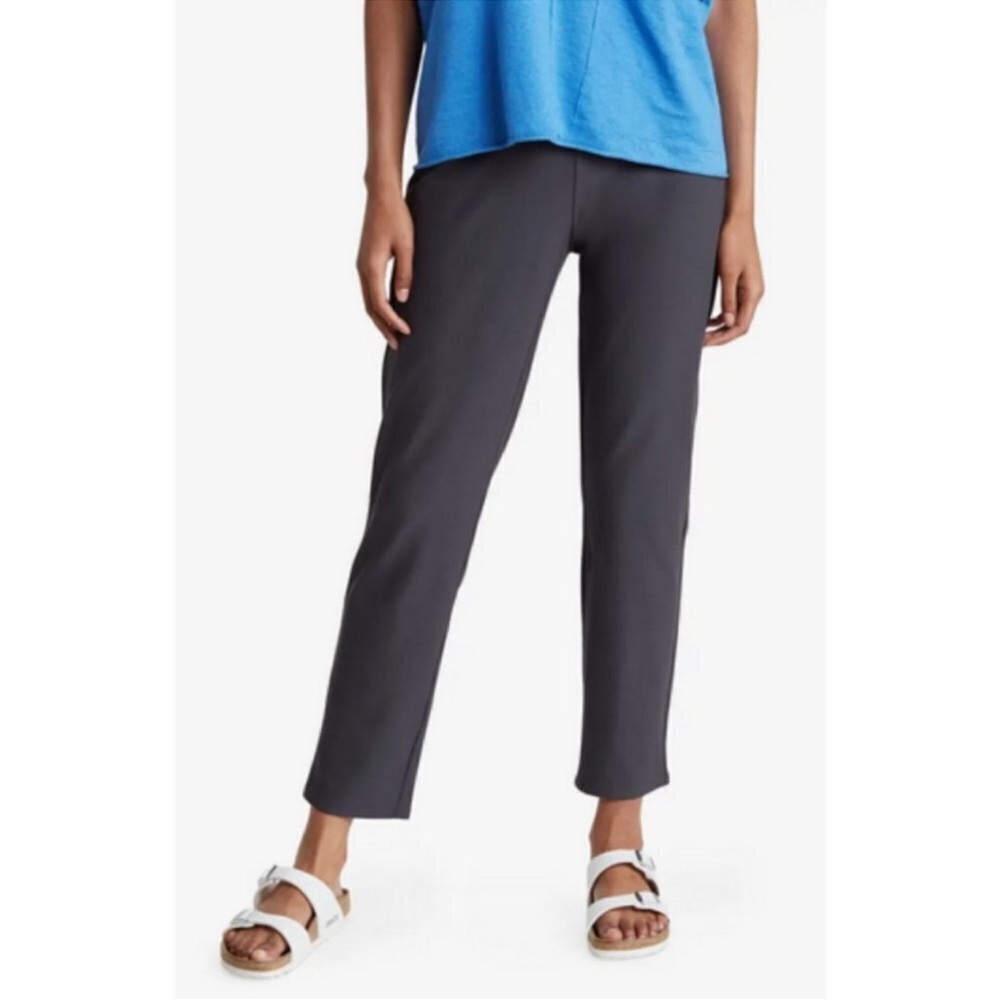 NWT EILEEN FISHER High Waist Slim Pant Graphite (Dark Gray)
Size 2X